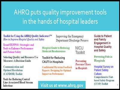 ahrq quality indicators qi are